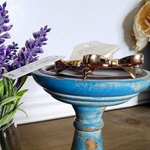 Crown & Ivy Gold Tone Bracelet